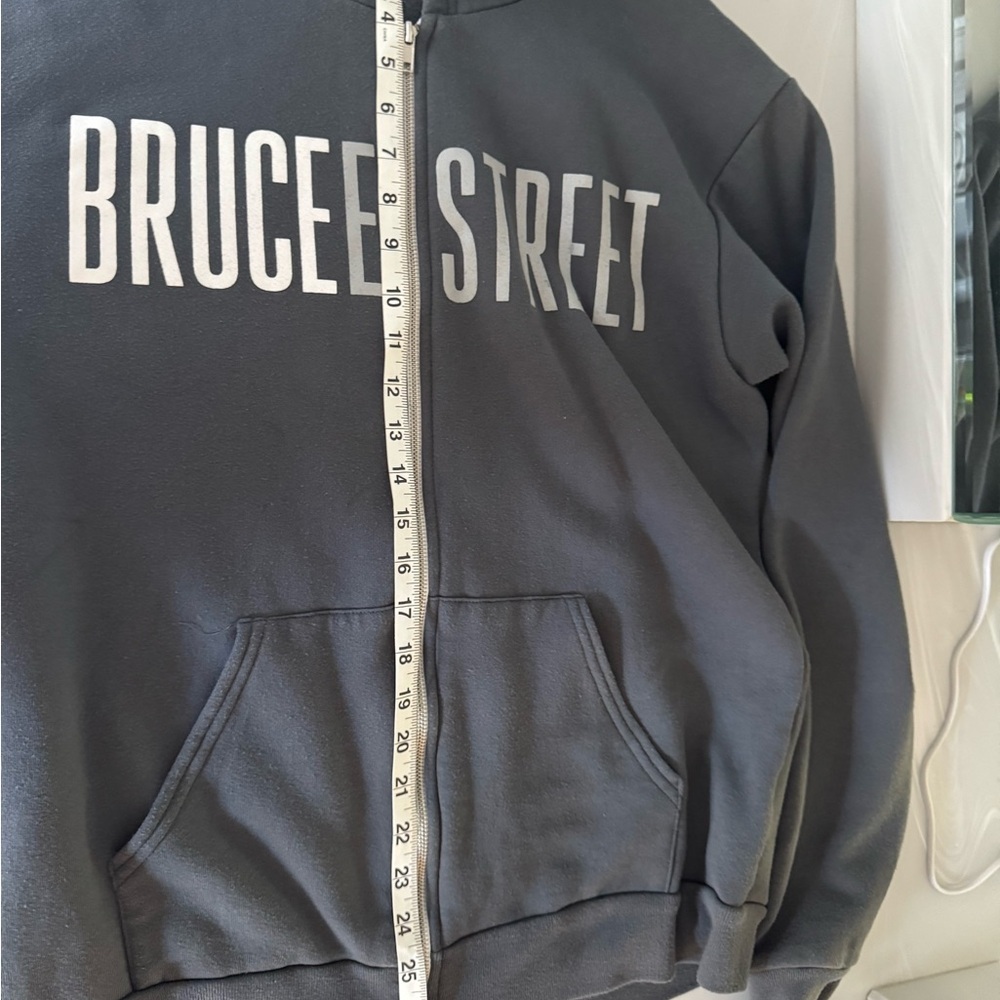 Hoodie Bruce E Street Gray US L - Picture 5 of 8